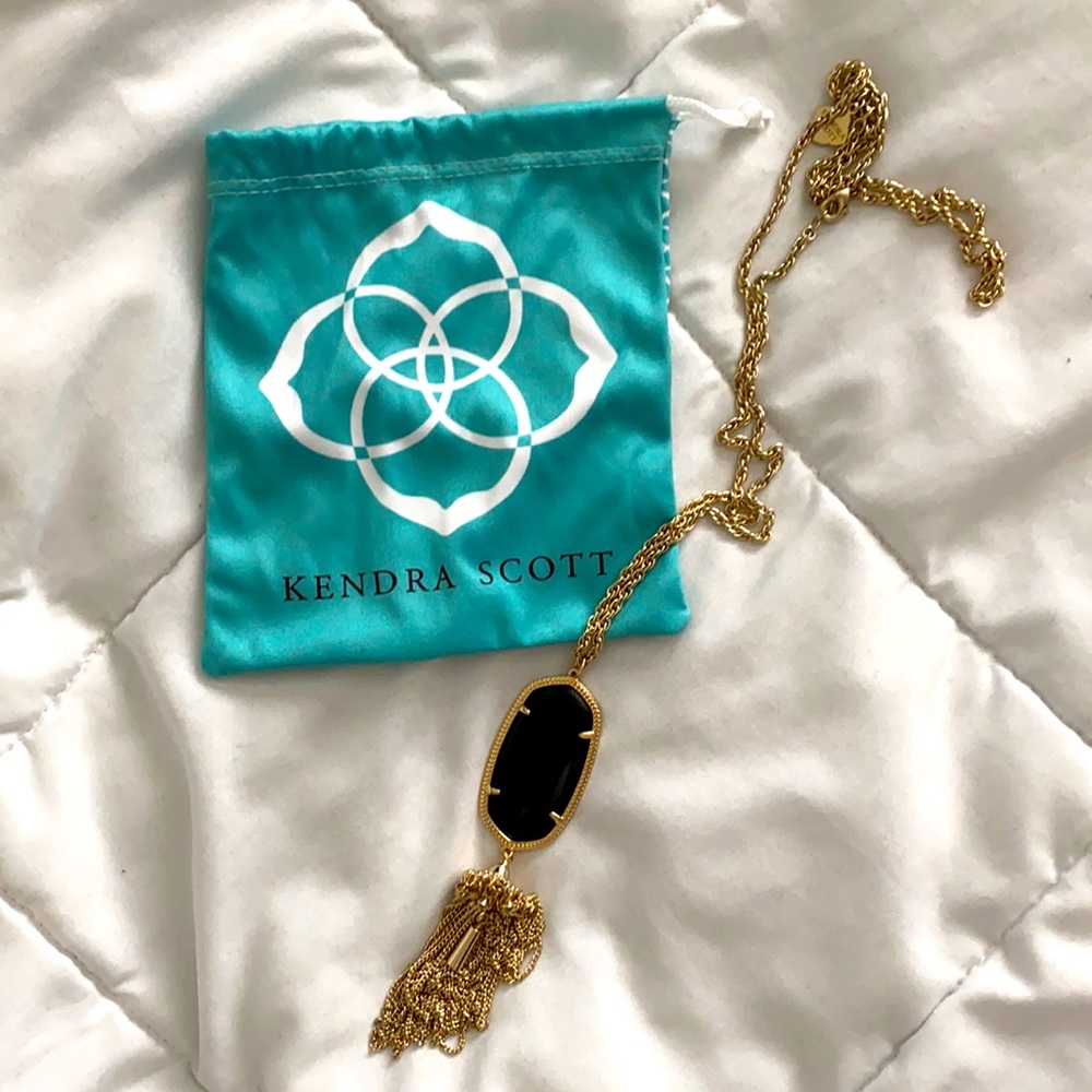 Kendra Scott Rayne Necklace Black
